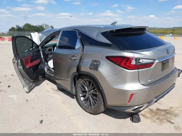 2T2BZMCA7HC089945 — 2017 Lexus RX, photo 3 from IAAI, All-over damage