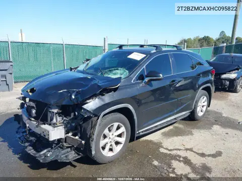 2017 Lexus Rx 350 VIN 2T2BZMCAXHC095822 фото 3