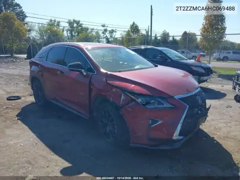 2T2ZZMCA6HC069488 — 2017 Lexus RX, Lewy przód, zdjęć przed naprawą