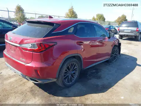 2T2ZZMCA6HC069488 — 2017 Lexus RX, zdjęcie 5 z IAAI, Lewy przód