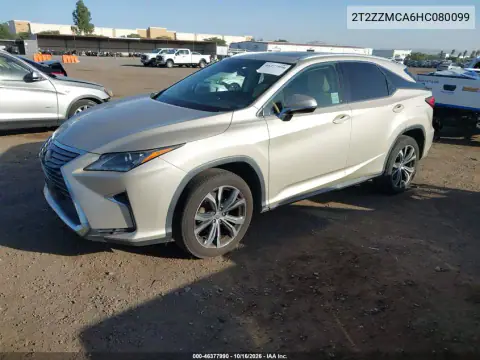 2T2ZZMCA6HC080099 — 2017 Lexus RX, photo 3 from IAAI 26.10.2026, Rear end