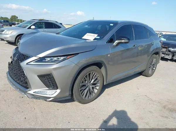 2T2YZMDA5LC252707 — 2020 Lexus RX, фото 2 с аукциона IAAI, Передняя часть справа