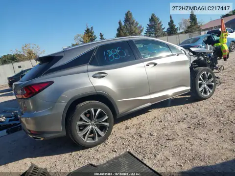 2T2HZMDA6LC217447 — 2020 Lexus RX, фото 5 с аукциона IAAI, Повреждения со всех сторон