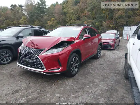2T2HZMDA1LC240912 — 2020 Lexus RX, фото 3 с аукциона IAAI, Не указано