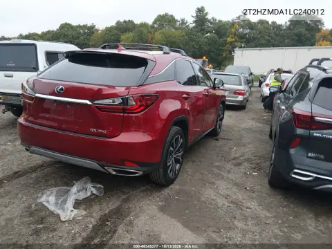 2T2HZMDA1LC240912 — 2020 Lexus RX, фото 5 с аукциона IAAI, Не указано