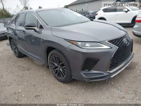 2T2YZMDA9LC255528 — 2020 Lexus RX, ЗАДНЯЯ ЧАСТЬ, фото до ремонта