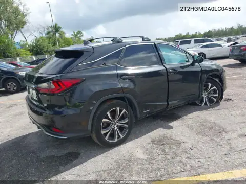2T2HGMDA0LC045678 — 2020 Lexus RX, ფოტო 4, IAAI, მარცხენა მხარე