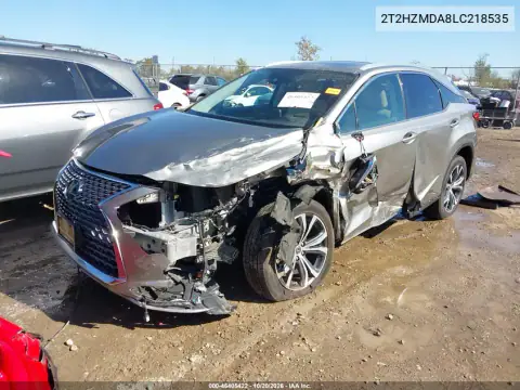 2T2HZMDA8LC218535 — 2020 Lexus RX, photo 3 from IAAI, Left side