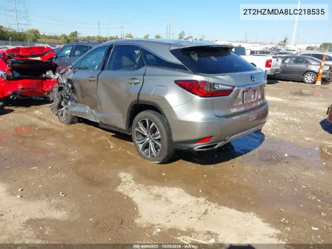 2T2HZMDA8LC218535 — 2020 Lexus RX, photo 4 from IAAI, Left side