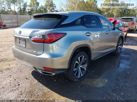 2T2HZMDA8LC218535 — 2020 Lexus RX, photo 5 from IAAI, Left side