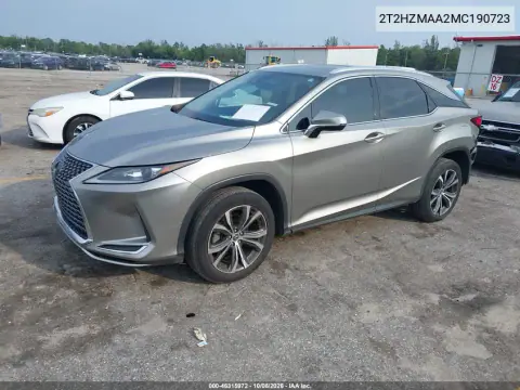 2021 Lexus Rx 350 VIN 2T2HZMAA2MC190723 фото 3