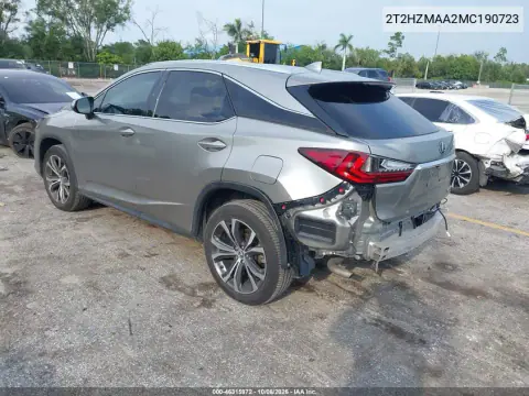 2021 Lexus Rx 350 VIN 2T2HZMAA2MC190723 фото 4