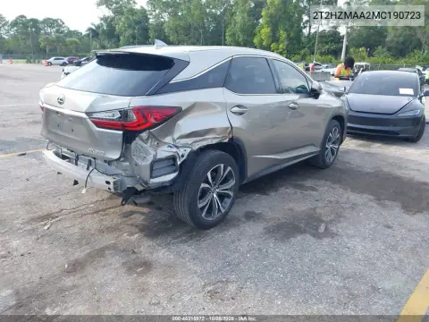 2021 Lexus Rx 350 VIN 2T2HZMAA2MC190723 фото 5