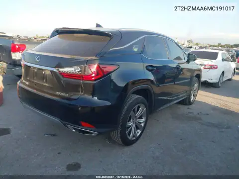 2T2HZMAA6MC191017 — 2021 Lexus RX, zdjęcie 5 z IAAI, Lewy przód