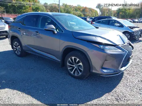 2022 Lexus Rx 350 VIN 2T2HZMDA9NC349962 фото 2