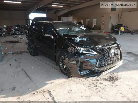 2T2YZMDA5NC342197 — 2022 Lexus RX, დაზიანება ყველა მხრიდან, ფოტოები შეკეთებამდე
