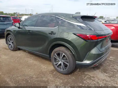 2T2BAMBA7PC020809 — 2023 Lexus RX, правый бок, фото до ремонта