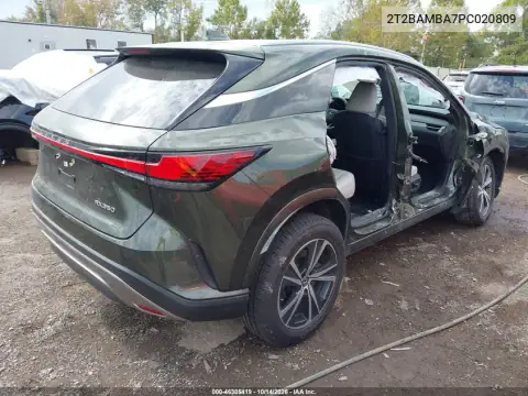 2T2BAMBA7PC020809 — 2023 Lexus RX, Prawy bok, zdjęć przed naprawą
