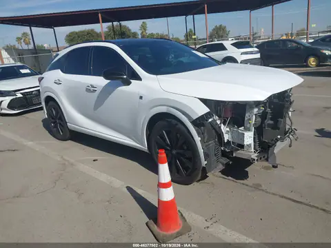 2T2BCMEA1PC006166 — 2023 Lexus RX, Parte delantera, fotos antes de reparar
