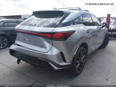 2T2BAMCA4RC042168 — 2024 Lexus RX, фото 5 с аукциона IAAI, Передняя и задняя части