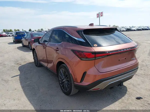 2T2BAMCA9SC121325 — 2025 Lexus RX, фото 3 с аукциона IAAI, Передняя часть справа