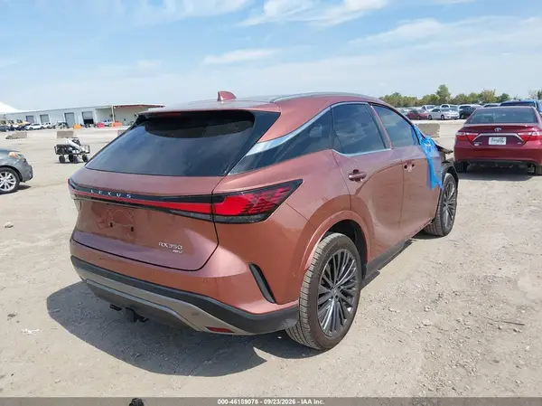 2T2BAMCA9SC121325 — 2025 Lexus RX, фото 4 с аукциона IAAI, Передняя часть справа