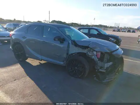 2T2BCMEA8TC024593 — 2026 Lexus RX, фото 2 с аукциона IAAI, Передняя часть