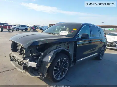 5LM5J7XC0MGL10375 — 2021 Lincoln Aviator, photo 3 from IAAI, Left side