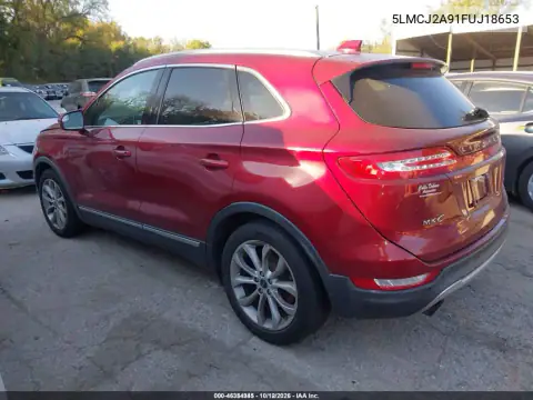 2015 Lincoln Mkc VIN 5LMCJ2A91FUJ18653 фото 4