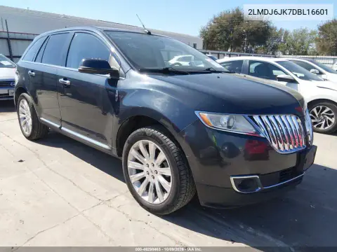 2013 Lincoln Mkx VIN 2LMDJ6JK7DBL16601 фото 2