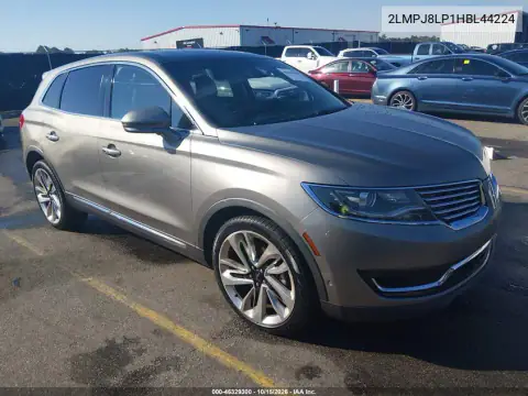 2LMPJ8LP1HBL44224 — 2017 Lincoln MKX, Передня частина, фото до ремонту