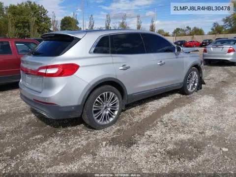 2LMPJ8LR4HBL30478 — 2017 Lincoln MKX, zdjęcie 4 z IAAI, Przód