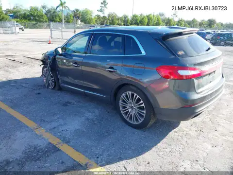 2LMPJ6LRXJBL30723 — 2018 Lincoln MKX, ფოტო 3, IAAI, წინა ნაწილი