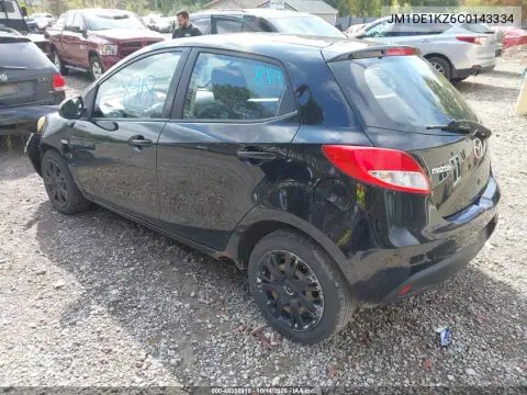 JM1DE1KZ6C0143334 — 2012 Mazda 2, photo 4 from IAAI, Front end