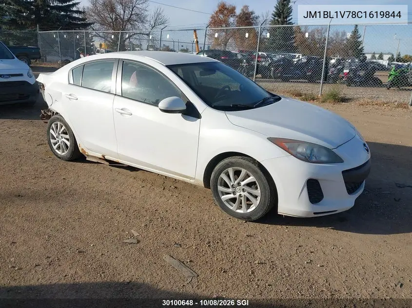 2012 Mazda 3 I VIN JM1BL1V78C1619844 фото 2