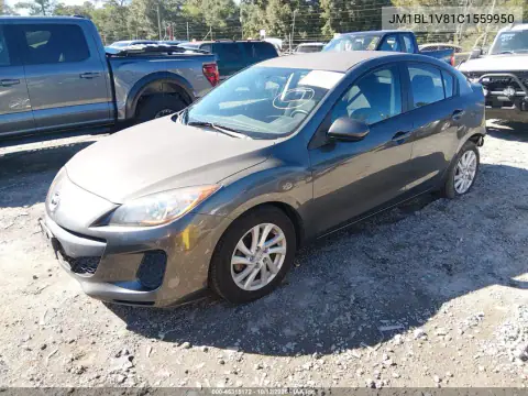 JM1BL1V81C1559950 — 2012 Mazda 3, foto 3 de IAAI, Trasera izquierda