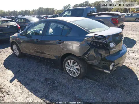 JM1BL1V81C1559950 — 2012 Mazda 3, foto 4 de IAAI, Trasera izquierda