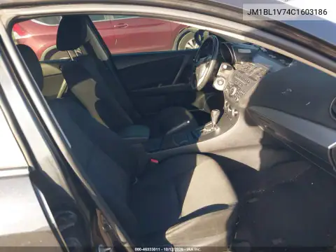 JM1BL1V74C1603186 — 2012 Mazda 3, Przód, zdjęć przed naprawą