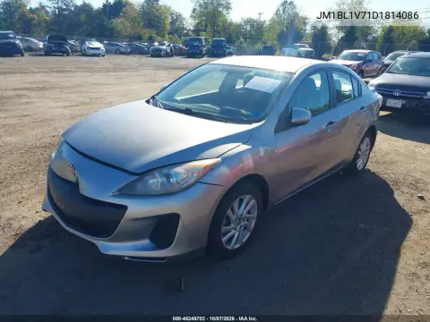 2013 Mazda Mazda3 I Touring VIN JM1BL1V71D1814086 фото 2