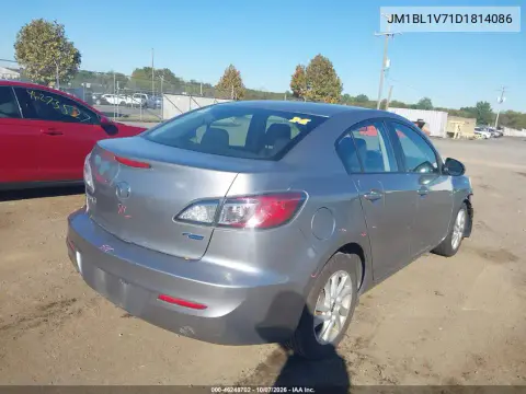 2013 Mazda Mazda3 I Touring VIN JM1BL1V71D1814086 фото 4