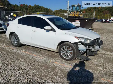 JM1BL1W70D1782312 — 2013 Mazda 3, Передняя часть, фото до ремонта
