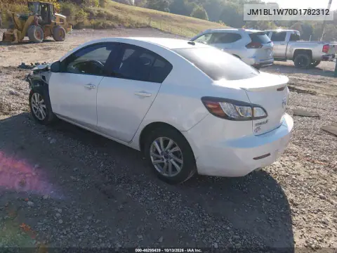 JM1BL1W70D1782312 — 2013 Mazda 3, photo 4 from IAAI, Front end