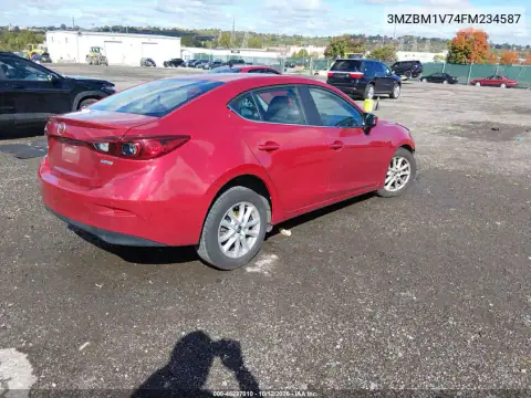3MZBM1V74FM234587 — 2015 Mazda 3, photo 5 from IAAI, Front end