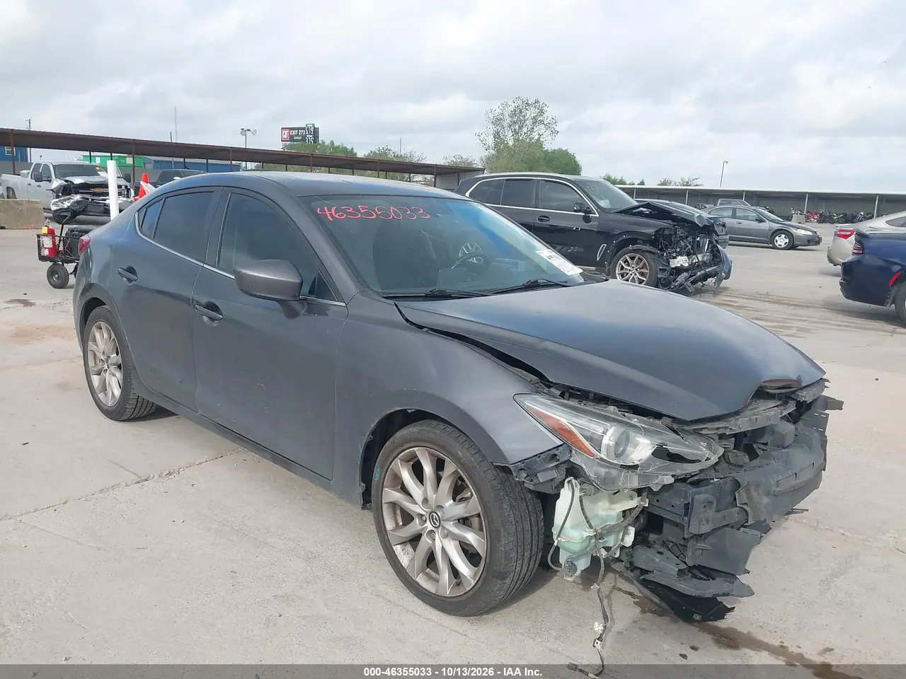 2015 Mazda Mazda3 S Grand Touring VIN JM1BM1W31F1220013 фото 2