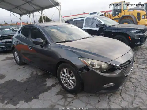 JM1BM1K73G1310239 — 2016 Mazda 3, Parte delantera, fotos antes de reparar