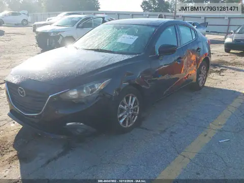JM1BM1V79G1281471 — 2016 Mazda 3, photo 3 from IAAI, Front end