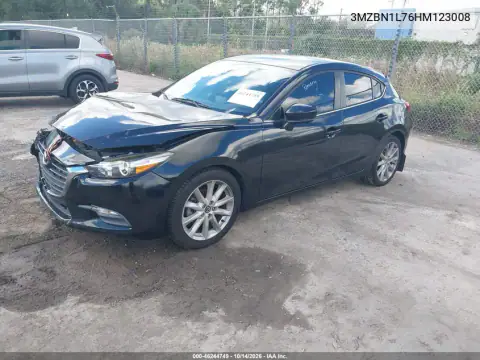 3MZBN1L76HM123008 — 2017 Mazda 3, photo 2 from IAAI, Right front