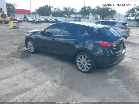 3MZBN1L76HM123008 — 2017 Mazda 3, photo 3 from IAAI, Right front