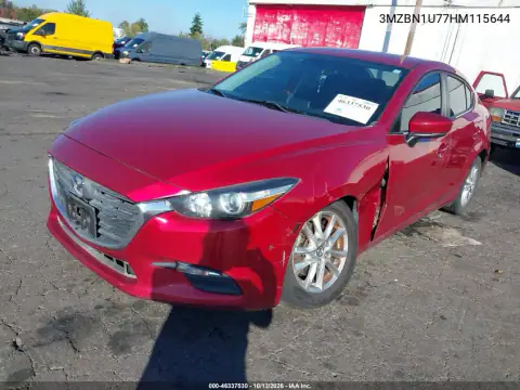 3MZBN1U77HM115644 — 2017 Mazda 3, Left front, before-repair photos