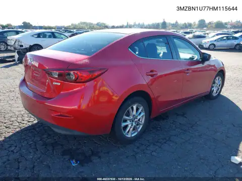 3MZBN1U77HM115644 — 2017 Mazda 3, photo 5 from IAAI, Left front